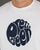 Pretty Green Gillespie Logo T Shirt White/Navy