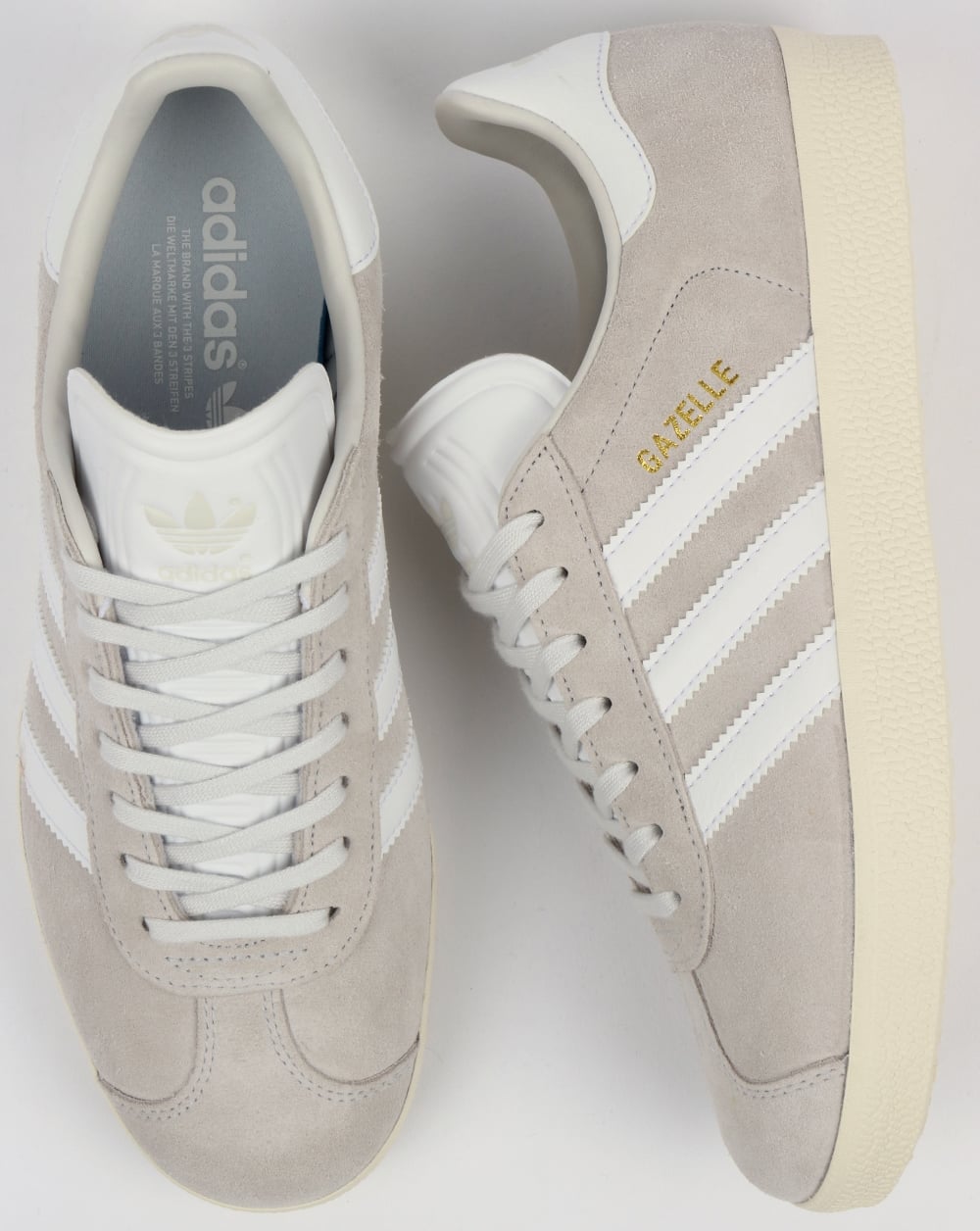 Adidas Gazelle Trainers Crystal White