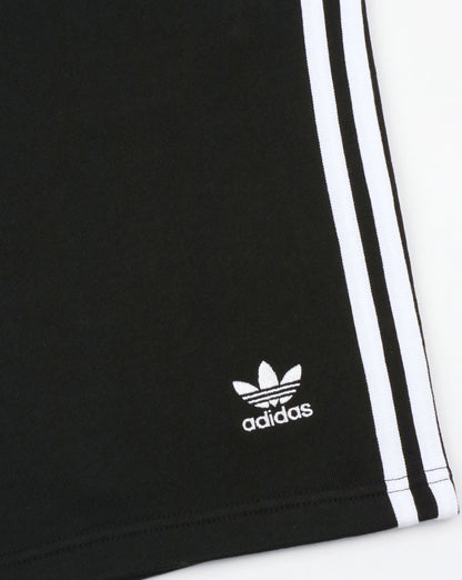 Adidas Originals 3 Stripes Zip Pocket Shorts Black