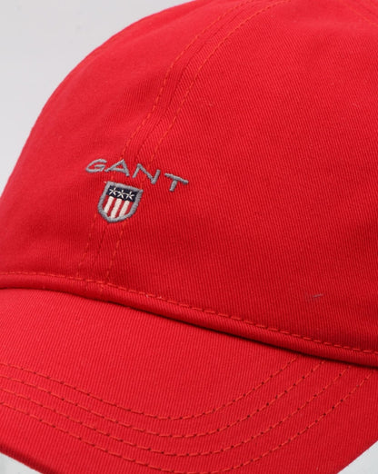 Gant Twill Cap Bright Red