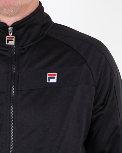 Fila Vintage Renzo Track Top Black