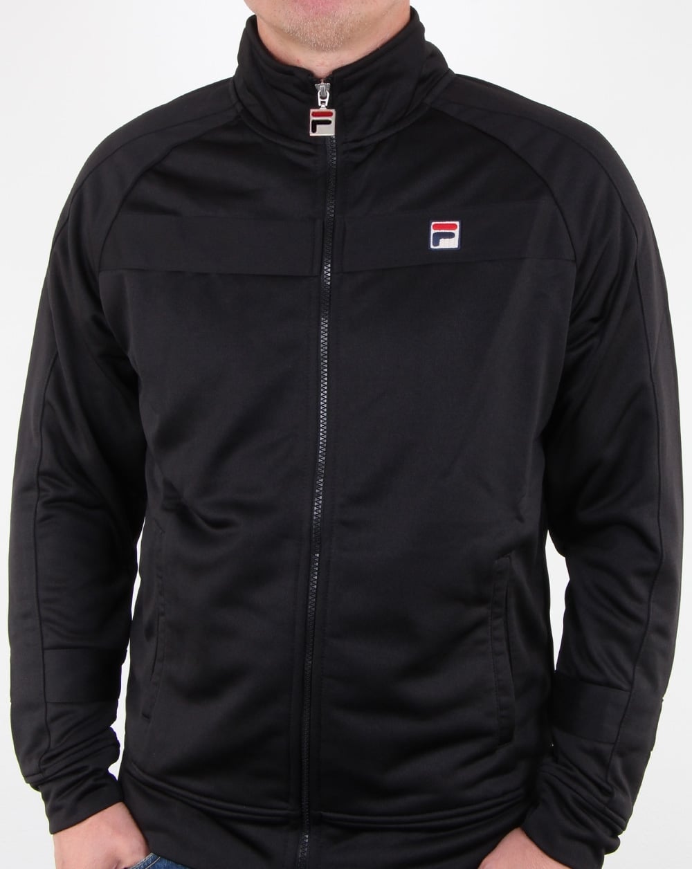 Fila Vintage Renzo Track Top Black