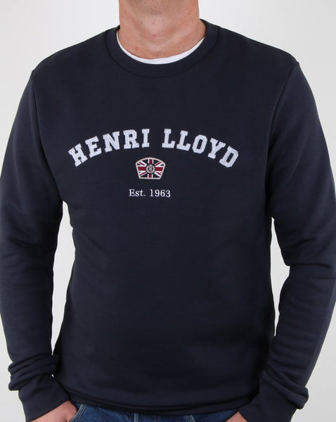 Henri Lloyd Kyme Branded Sweat Navy