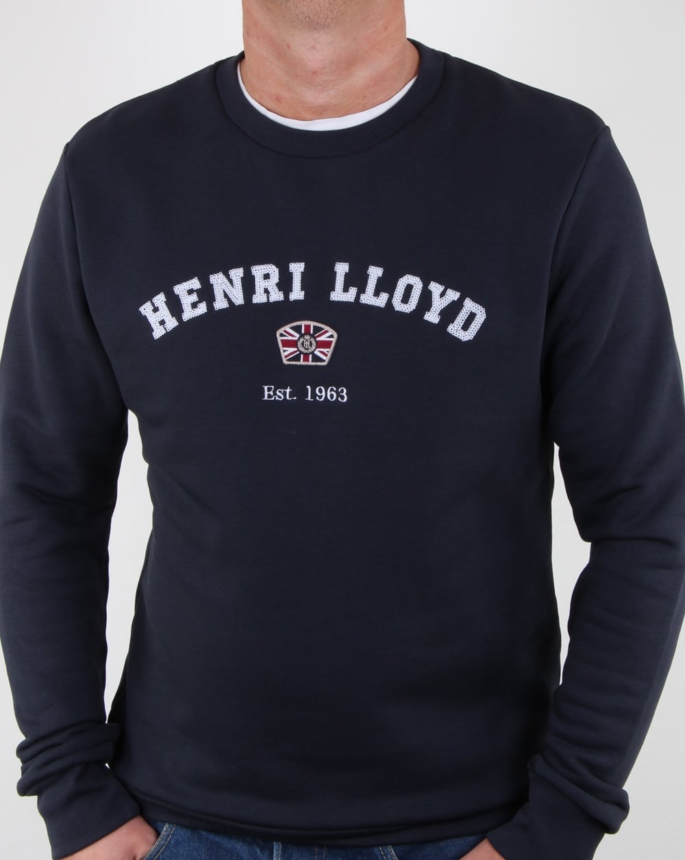 Henri Lloyd Kyme Branded Sweat Navy
