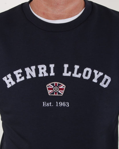 Henri Lloyd Kyme Branded Sweat Navy