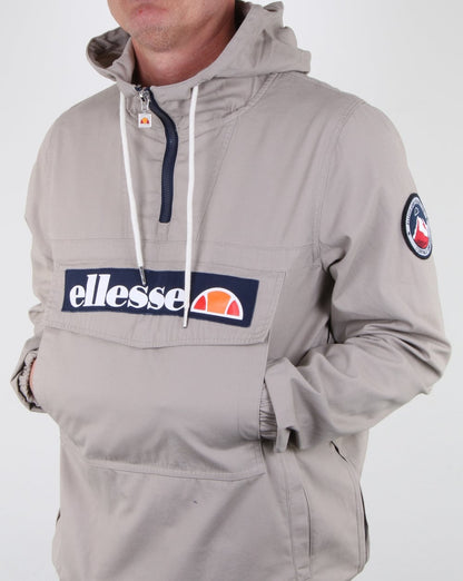 Ellesse Mont Canvas Jacket Grey Stone