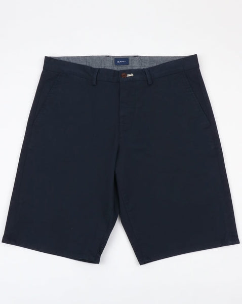 Gant Relaxed Twill Shorts Navy