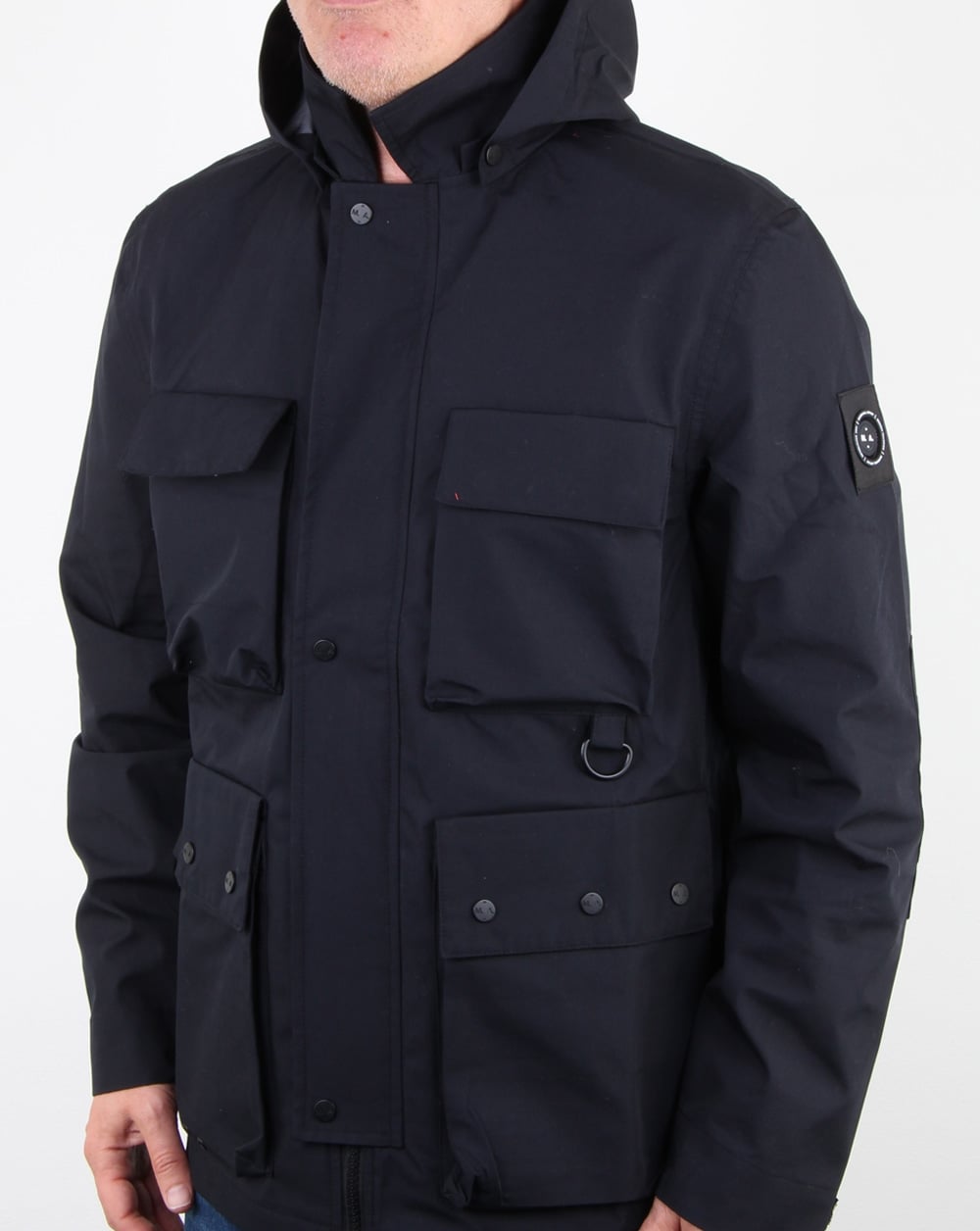 Marshall Artist 3l Bonded Field Jacket Navy