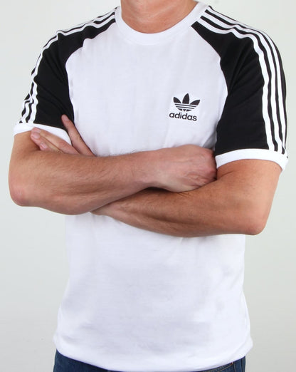 Adidas Originals 3 Stripes T Shirt White/black