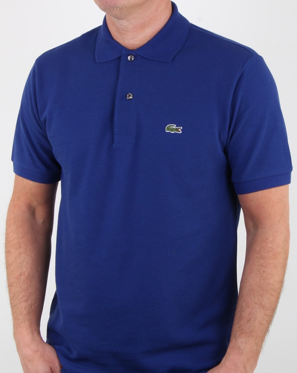 Lacoste Classic Two Button Polo Shirt Ocean