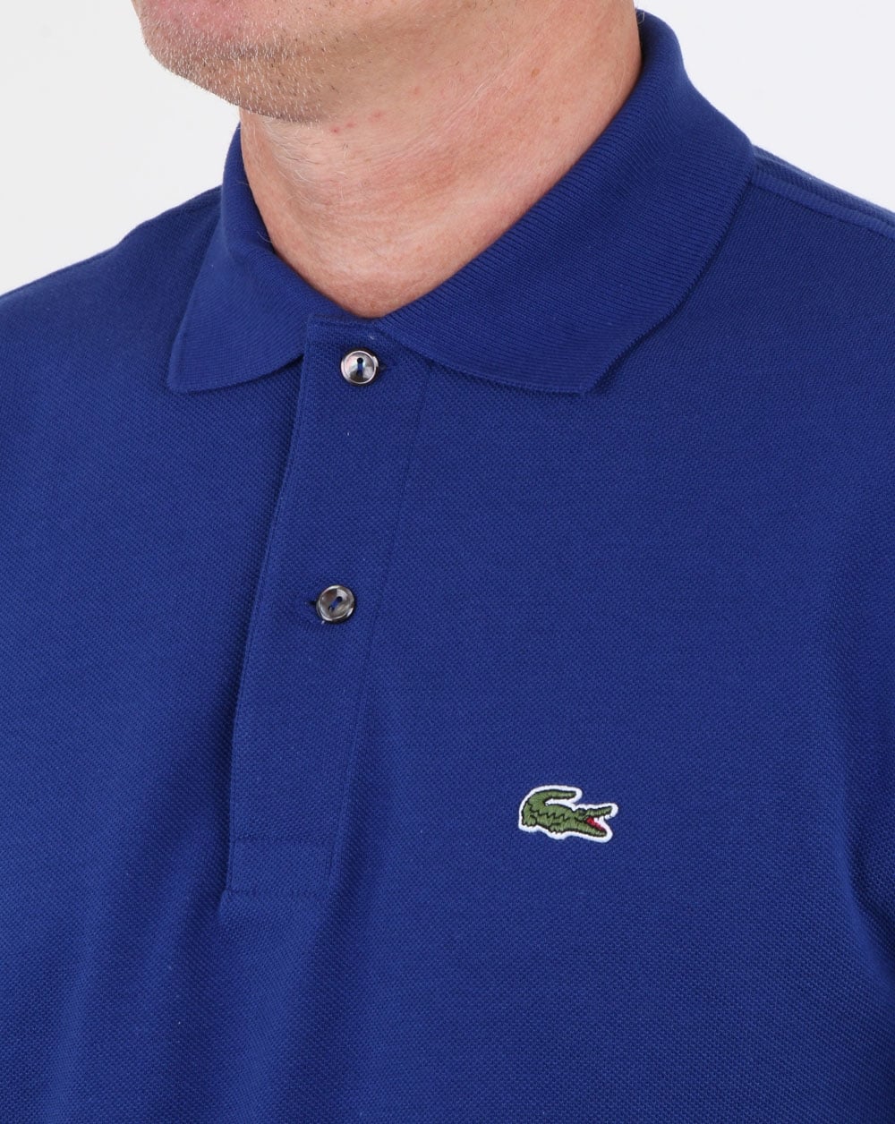 Lacoste Classic Two Button Polo Shirt Ocean