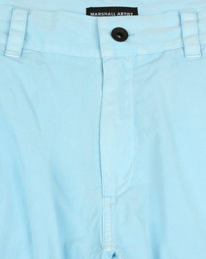 Marshall Artist Garment Dyed Combat Cargo Shorts Sky