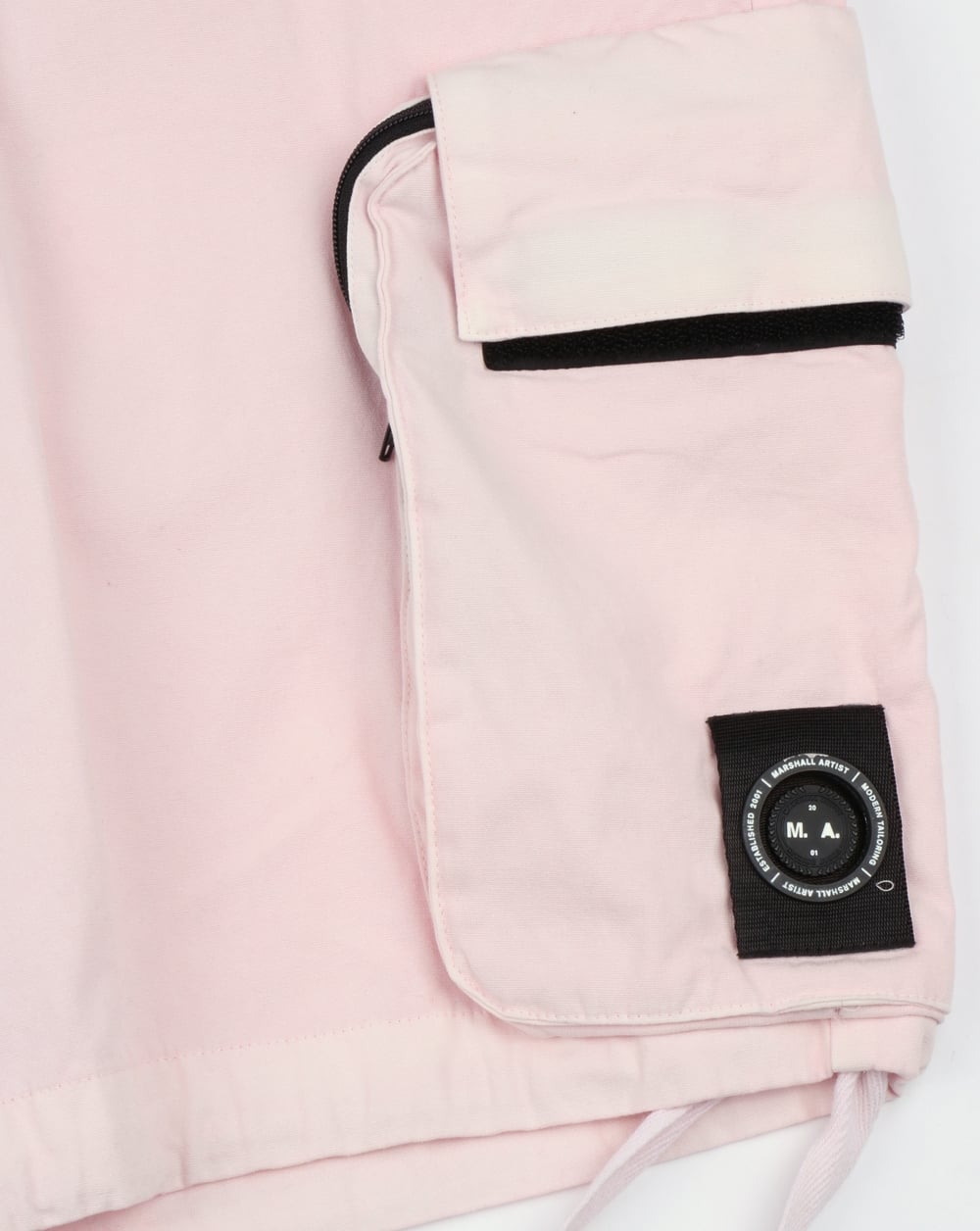 Marshall Artist Garment Dyed Combat Cargo Shorts Pink