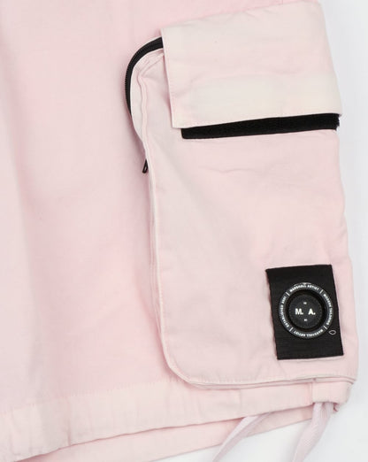 Marshall Artist Garment Dyed Combat Cargo Shorts Pink