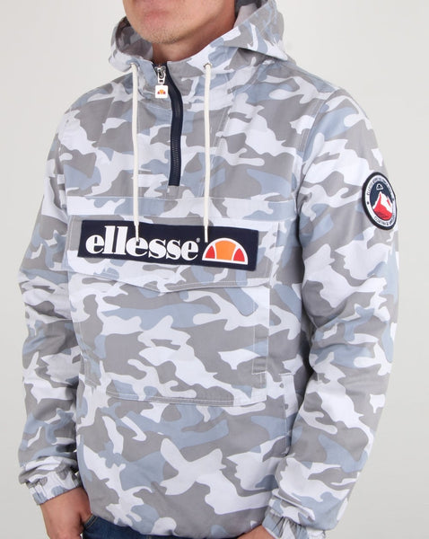 Ellesse Mont Canvas Jacket Grey Camo