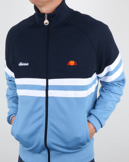 Ellesse Rimini Track Top Navy/ Steel Blue