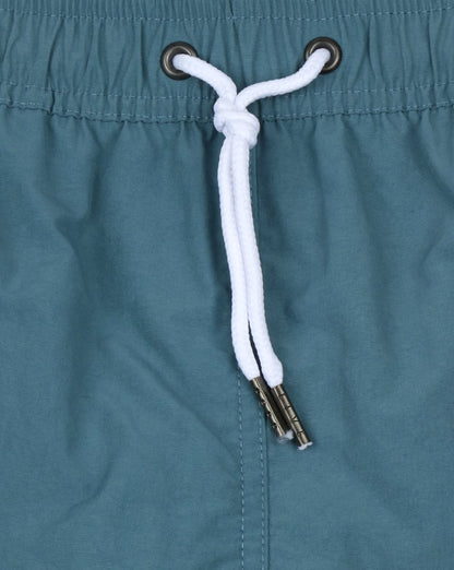 Pretty Green Logo Swim Shorts Blue