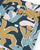 Pretty Green Leaf Print Swim Shorts Navy