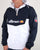 Ellesse Quarter Zip Overhead Jacket Navy/White