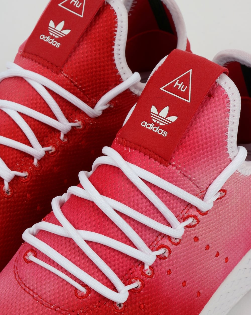 Adidas PW HU Holi Tennis Trainers Scarlet Red/White