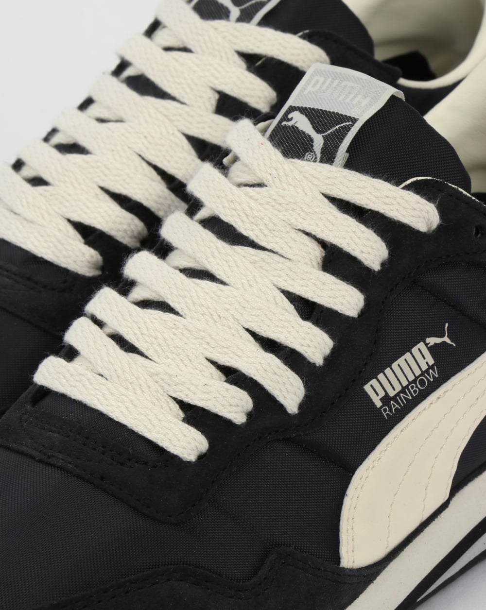 Puma Rainbow SC Trainers Black/Whisper White