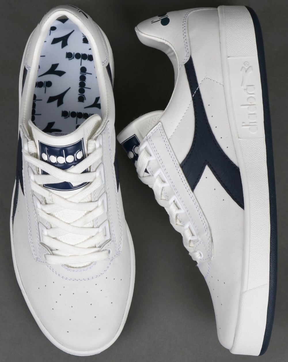 Diadora B Elite Pro Trainers White