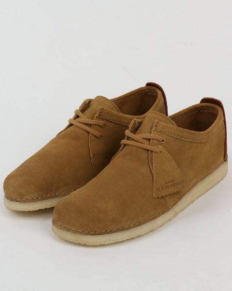Clarks Originals Ashton Suede Shoes Oak