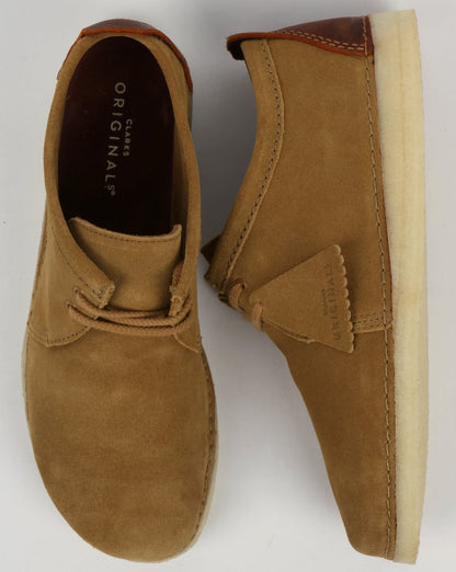 Clarks Originals Ashton Suede Shoes Oak