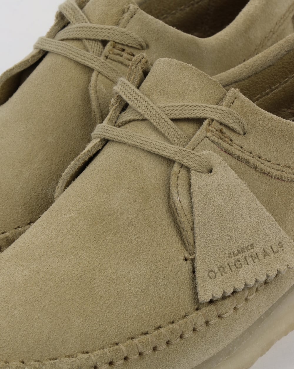 Clarks Originals Weaver Suede Shoes Maple