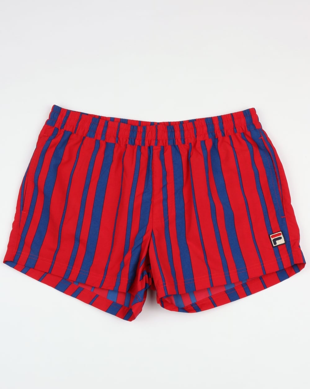Fila Vintage Gianni Swim Shorts Chinese Red