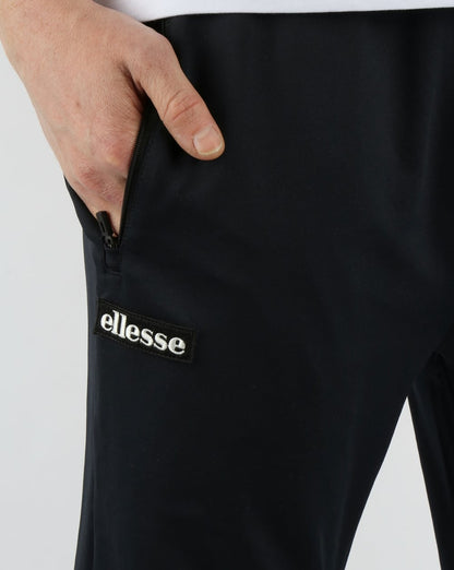 Ellesse Black Run Track Bottoms Black