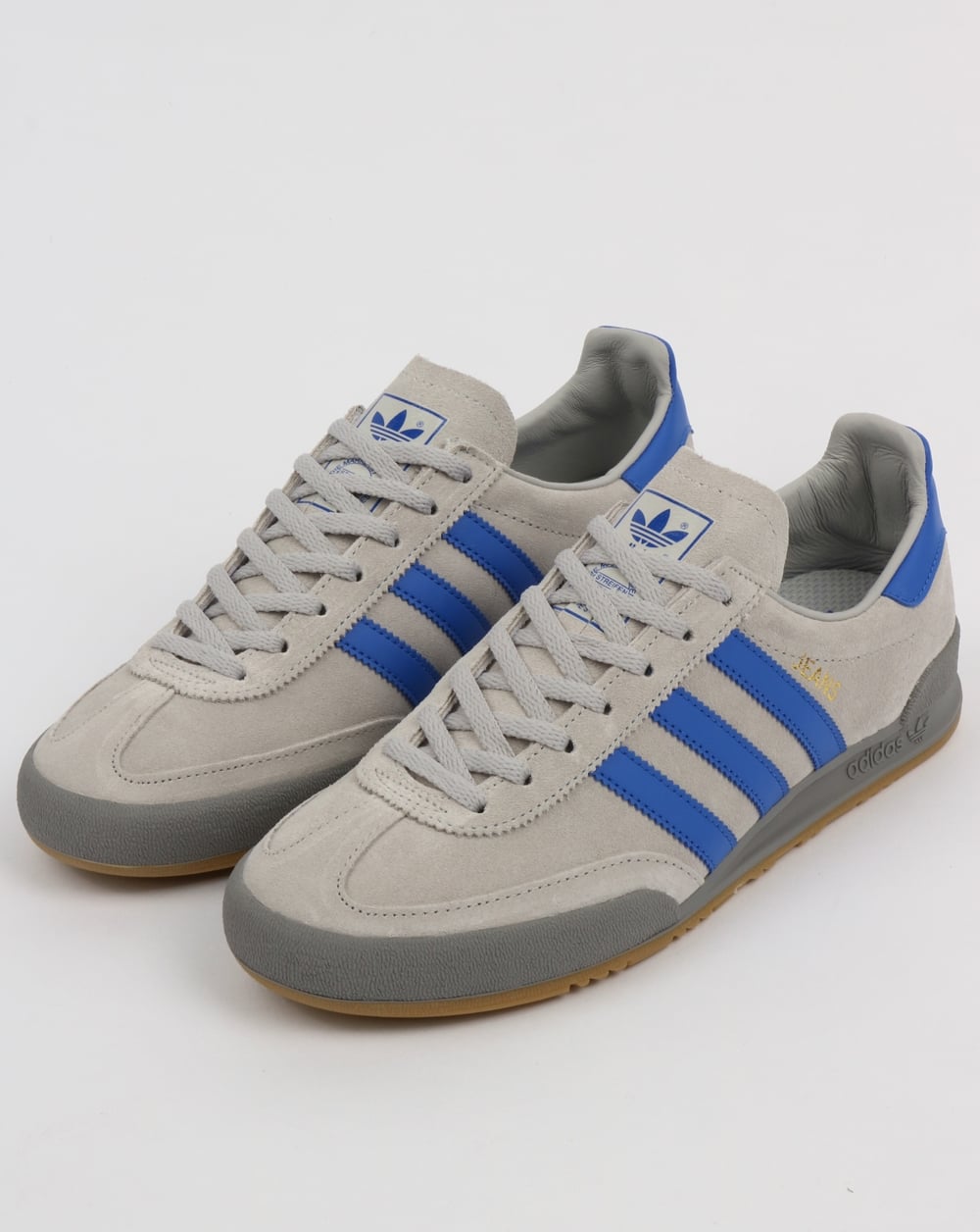 Adidas Jeans MK2 Trainers Grey/Hi Res Blue