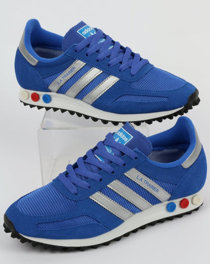 Adidas LA Trainer Hi Res Blue/Silver