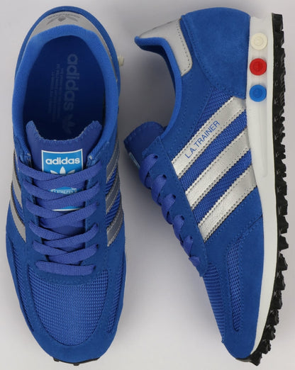 Adidas LA Trainer Hi Res Blue/Silver