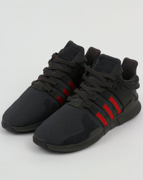 Adidas EQT Support ADV Trainers Black/Scarlet/Green