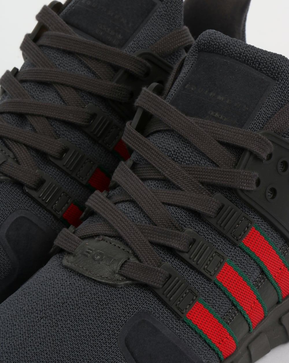 Adidas EQT Support ADV Trainers Black/Scarlet/Green