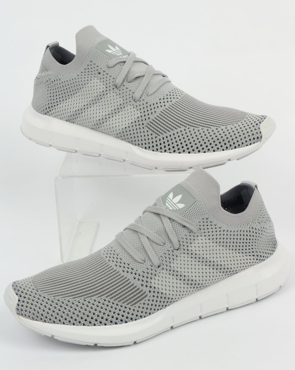 Adidas Swift Run Trainers Grey/White