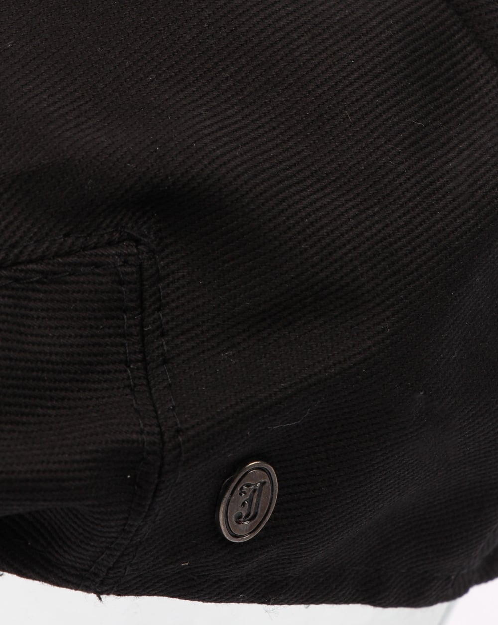 80s Casual Classics Cotton Flat Cap Black