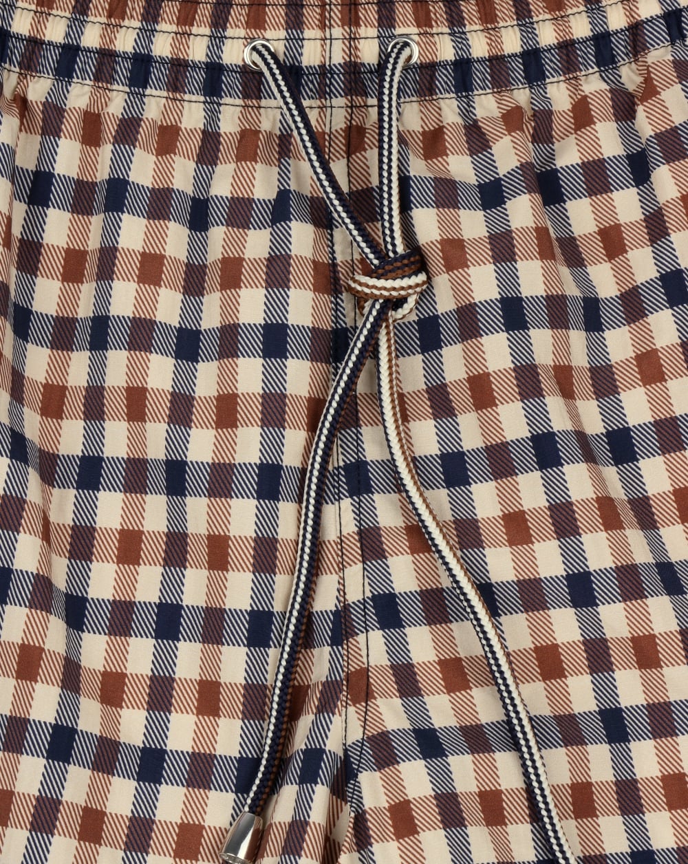 Aquascutum Carlton Check Swim Shorts