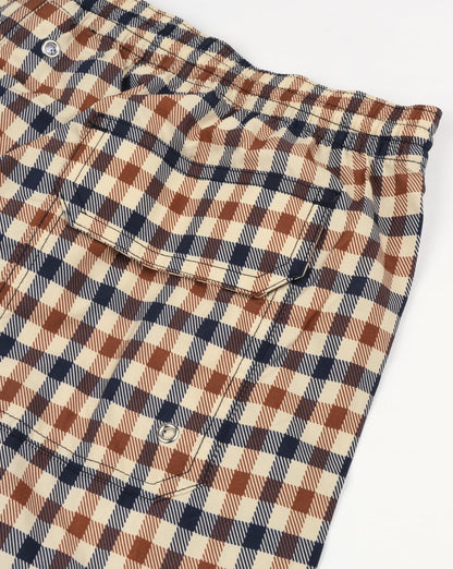 Aquascutum Carlton Check Swim Shorts