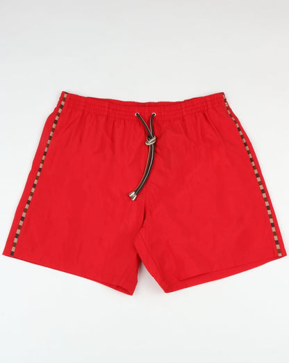 Aquascutum Dante Swim Shorts Coral Red