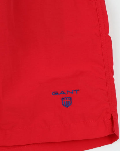 Gant Basic Swim Shorts Bright Red