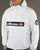 Ellesse Quarter Zip Overhead Jacket White