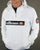 Ellesse Quarter Zip Overhead Jacket White