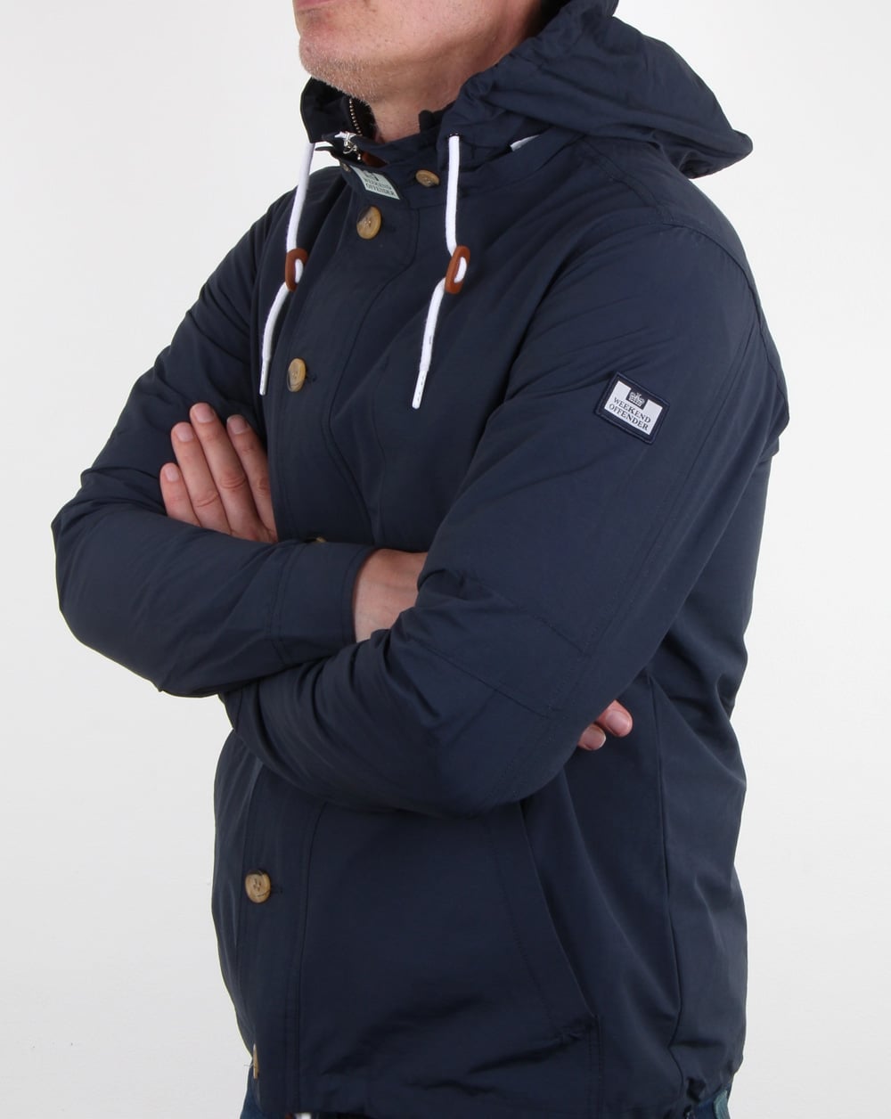 Weekend Offender Burgess Jacket Navy