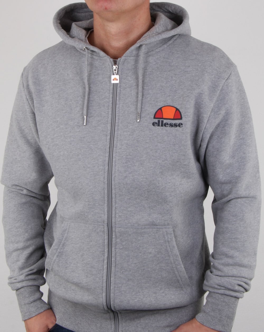 Ellesse Full Zip Hoody Athletic Grey