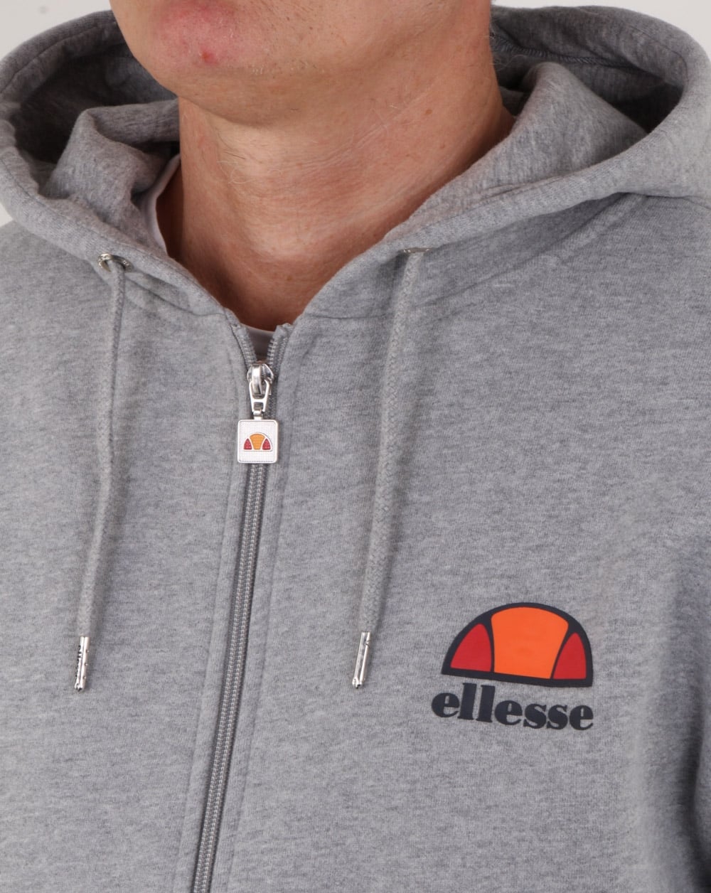 Ellesse Full Zip Hoody Athletic Grey