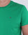 Tommy Hilfiger Cotton Crew Neck T Shirt Jellybean Green