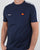 Ellesse Shoulder stripe T Shirt Navy