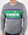Diadora Spectra Sweatshirt Light Grey/light Emerald